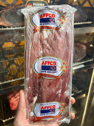 百年歷史品牌。紐西蘭AFFCO急凍羊仔柳(500g裝)