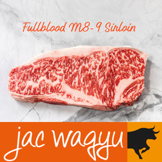 澳洲JAC全血和牛 M8-9+西冷(1吋厚,約350至400G)