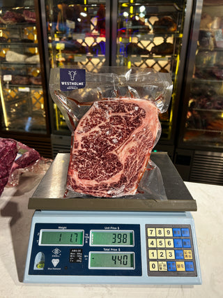 冰鮮急凍澳洲Westholme 霜降和牛M8-9+肉眼（約1吋厚）