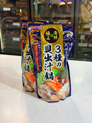 🍲日本火鍋湯底 (3種貝汁湯底)