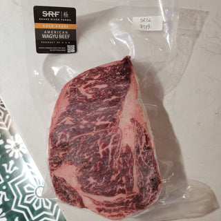 SRF美國極黑和牛金標肉眼（Gold Label，約1吋厚）