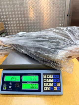 🎊原條切急凍美國🇺🇸阿拉斯加銀雪魚（原條，3-4kg原條包切2cm魚扒）