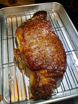 45日自家熟成DRYAGE Brandt Beef PRIME有骨肉眼 (1吋)