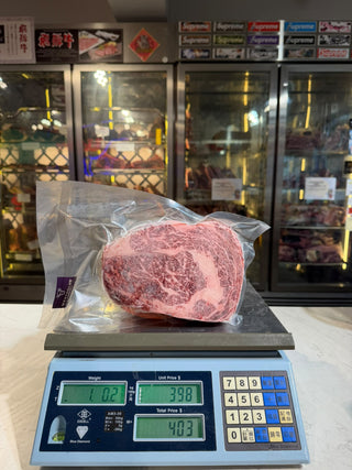 冰鮮急凍澳洲Westholme 霜降和牛M8-9+肉眼（約1吋厚）