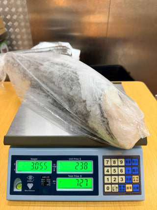 🎊原條切急凍美國🇺🇸阿拉斯加銀雪魚（原條，3-4kg原條包切2cm魚扒）