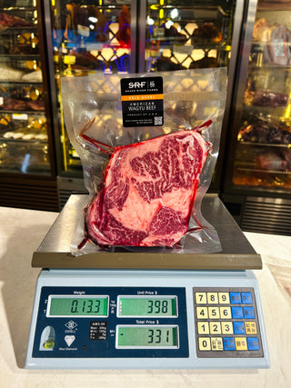 冰鮮急凍SRF美國極黑和牛金標肉眼（Gold Label，約1吋厚）