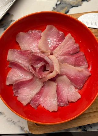 急凍日本九州空運刺身級油甘魚柳。600g