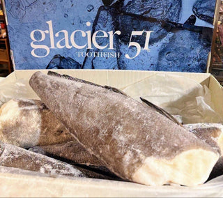 深海野生捕獲🌊🐟Glacier 51頂級原條急凍toothfish白雪魚 （原條，3-4kg原條包切2cm魚扒）