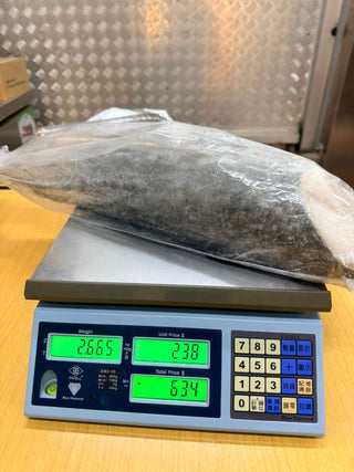 🎊原條切急凍美國🇺🇸阿拉斯加銀雪魚（原條，3-4kg原條包切2cm魚扒）