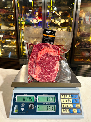 冰鮮急凍SRF美國極黑和牛金標肉眼（Gold Label，約1吋厚）