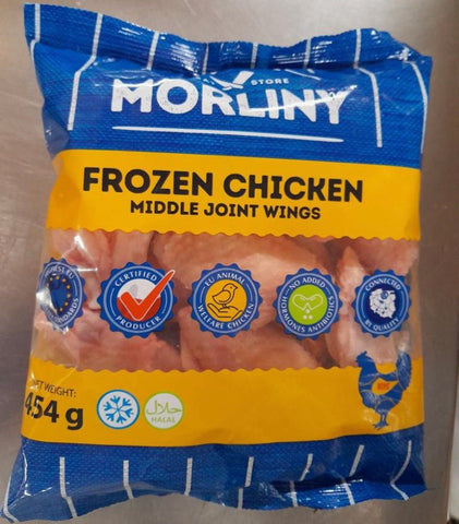 Morliny波蘭雞中翼(無激素無添加)。1磅裝