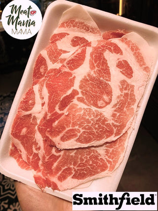 美國Smithfield豬梅肉片(燒肉/ 火煱)（0.5磅）