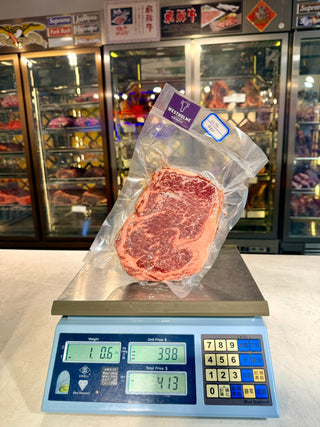冰鮮急凍澳洲Westholme 霜降和牛M8-9+肉眼（約1吋厚）