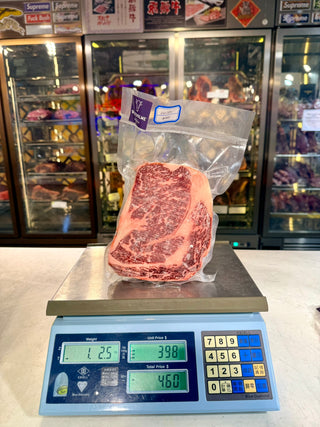 冰鮮急凍澳洲Westholme 霜降和牛M8-9+肉眼（約1吋厚）