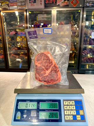 冰鮮急凍澳洲Westholme 霜降和牛M8-9+肉眼（約1吋厚）