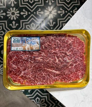 澳洲天然穀飼安格斯牛腹心肉 火鍋片 200g