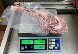 100%冰鮮急凍澳洲全血朱古力和牛金獎🏆Mayura M9+斧頭扒