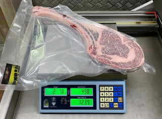 100%冰鮮急凍澳洲全血朱古力和牛金獎🏆Mayura M9+斧頭扒