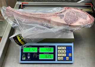 100%冰鮮急凍澳洲全血朱古力和牛金獎🏆Mayura M9+斧頭扒