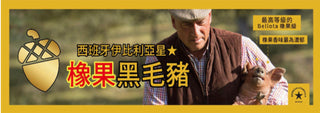 伊比利亞星黑毛豬梅頭 （1 磅，切扒，一磅三件)
