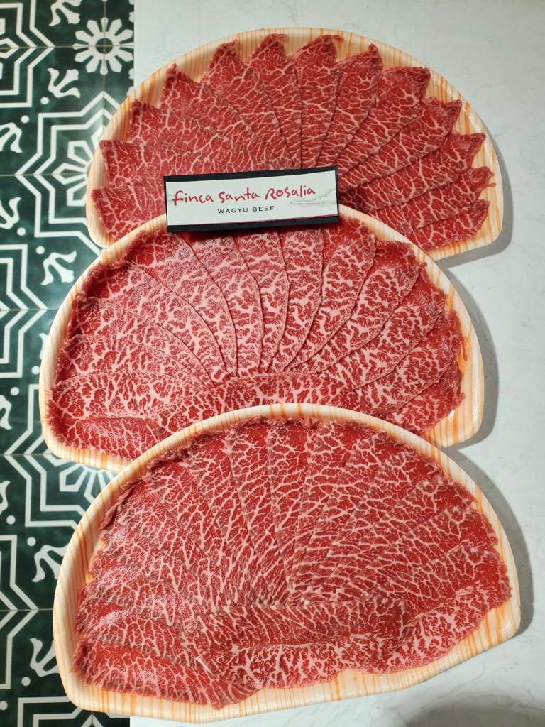 西班牙和牛Santa Rosalia 牛板腱（三筋肉）火煱片 0.5磅