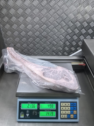 100%冰鮮急凍澳洲全血朱古力和牛金獎🏆Mayura M9+斧頭扒