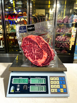 冰鮮急凍澳洲Westholme 霜降和牛M8-9+肉眼（約1吋厚）