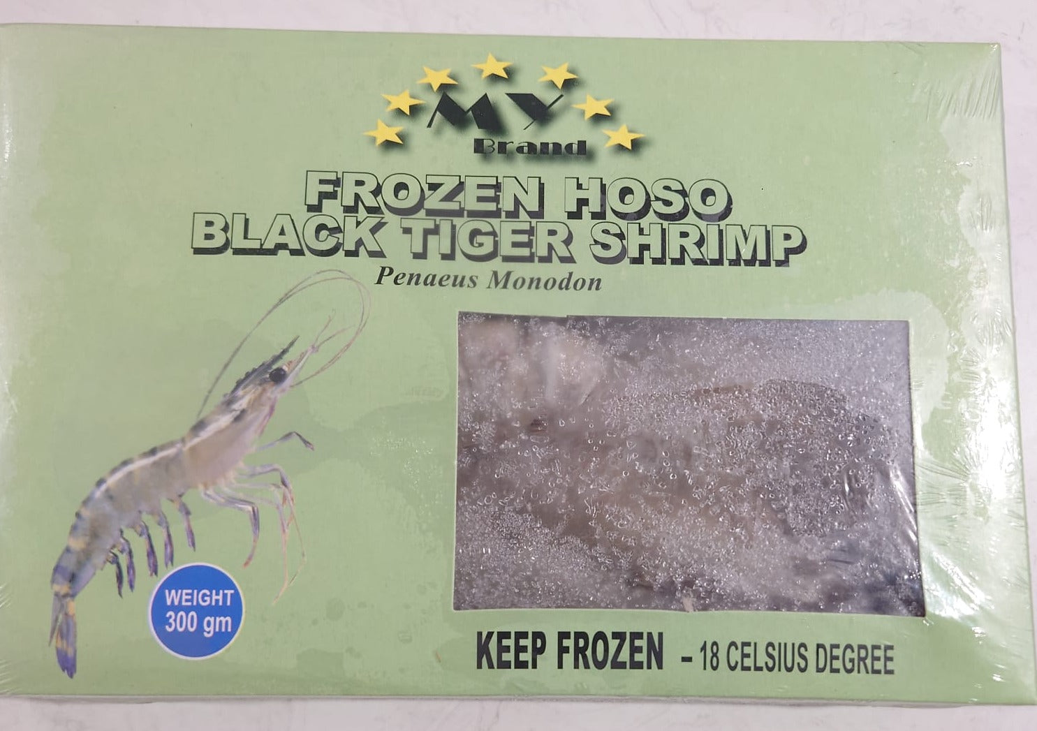 6隻裝越南有殼虎蝦
