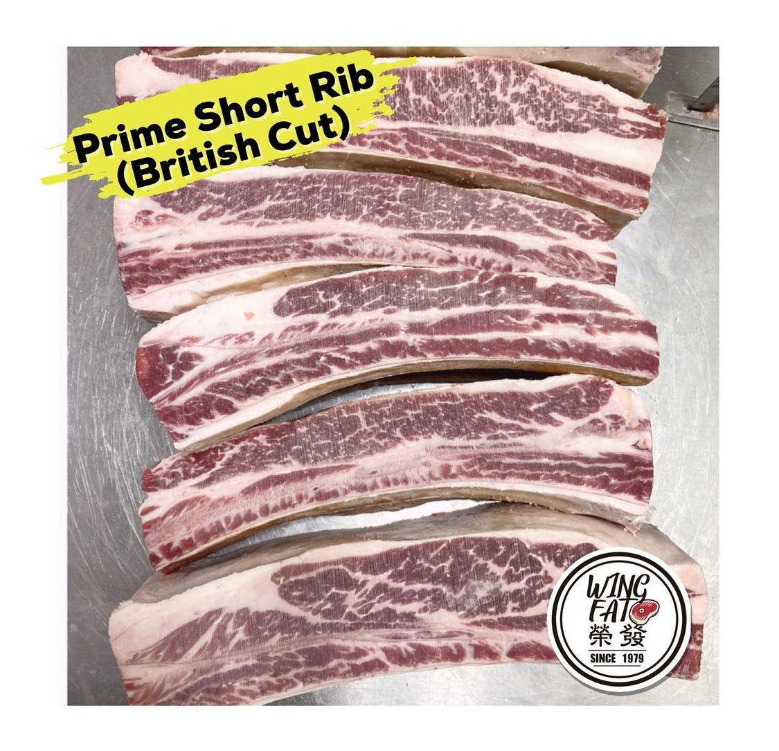 美國Prime黑安格斯跟骨牛小排(British cut)