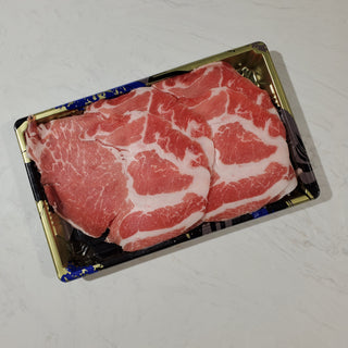 北海道夢之大地豚梅肉片(燒肉/ 火煱)（0.5 磅）