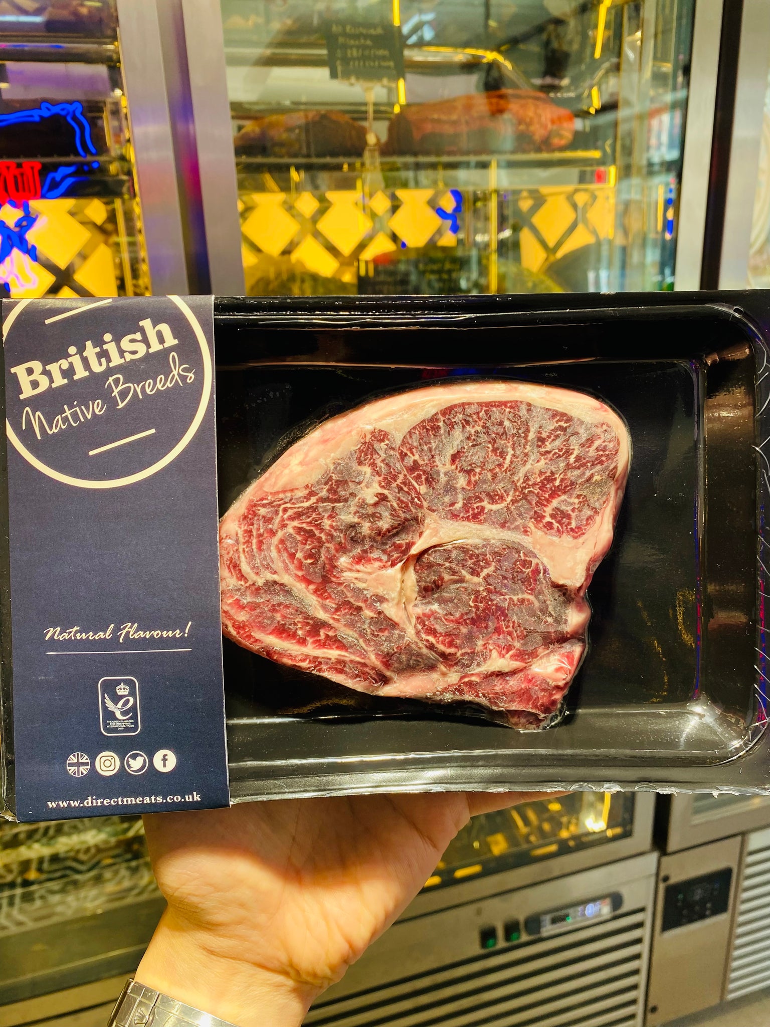 英國🇬🇧28日乾式熟成肉眼（8安士）