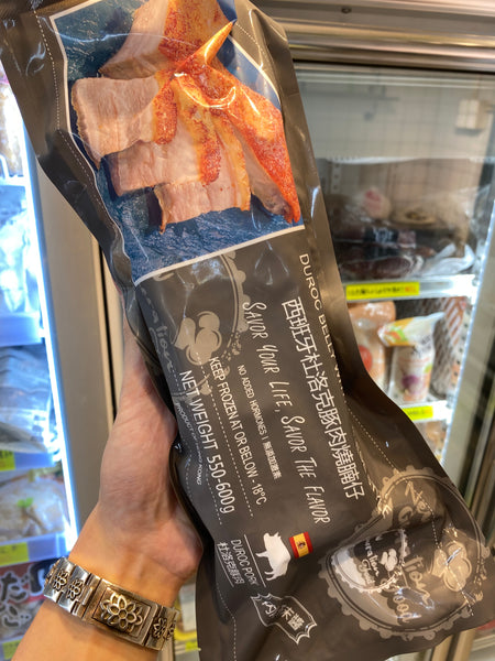 西班牙杜洛克豚肉已熟燒腩仔。580克-620克裝